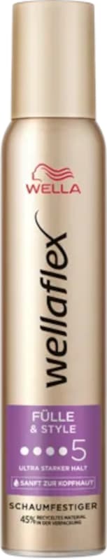 wellaflex Schaumfestiger Fülle & Style Ultra Stark