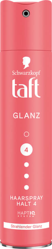 Schwarzkopf taft hairspray GLANZ Hold level 4