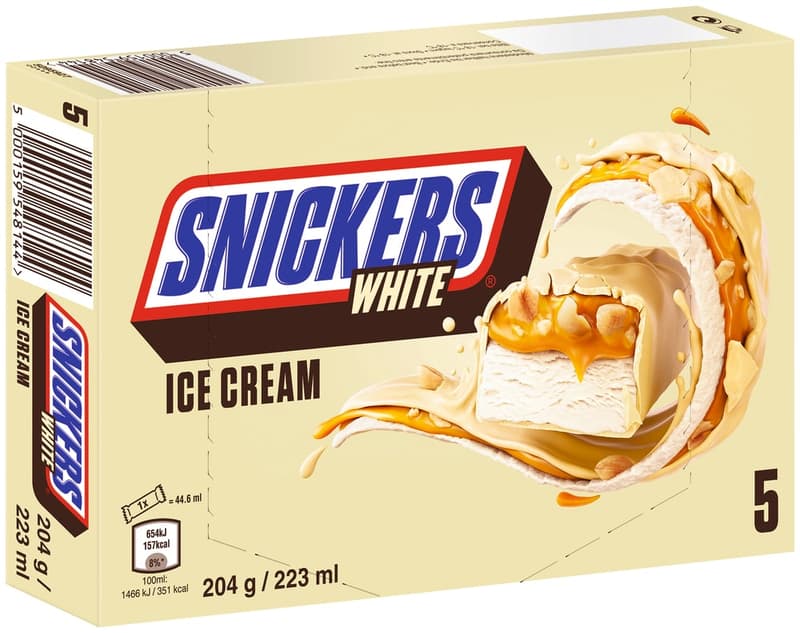 SNICKERS® Multipack Eisriegel White