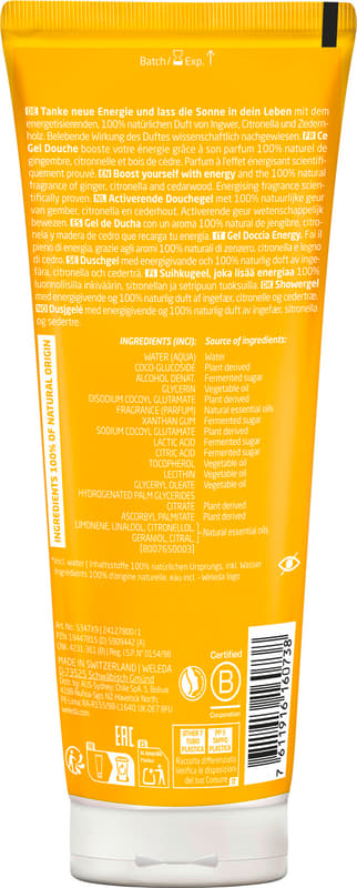 Weleda ENERGY Aroma Shower Gel
