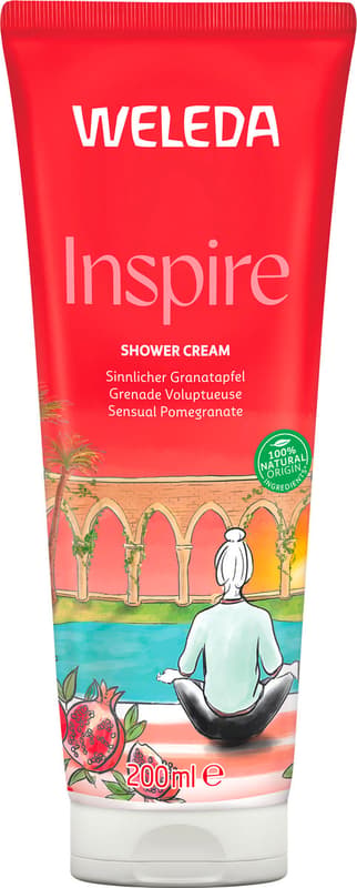Weleda Inspire Beauty Shower Pomegranate