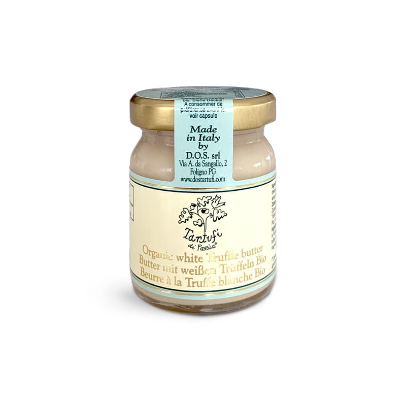 TARTUFI DI FASSIA BIO Trüffelbutter mit weißen Trüffeln