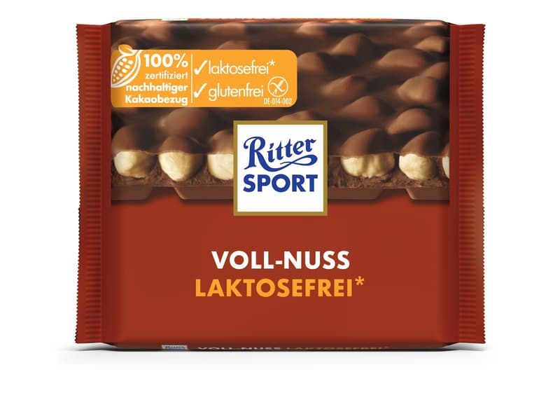 Ritter Sport Voll-Nuss laktosefrei