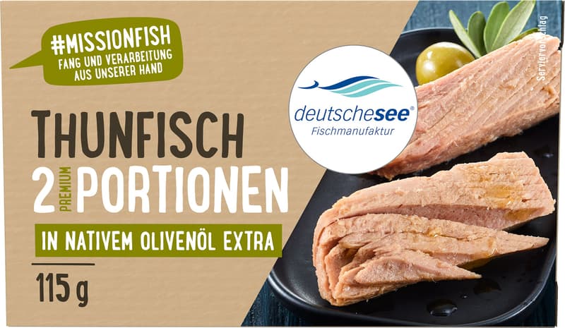 Deutsche See Thunfisch-Filet in nativem Olivenöl extra
