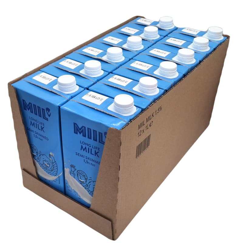 MIIL Haltbare Milch 1,5% Fett 12 Pack