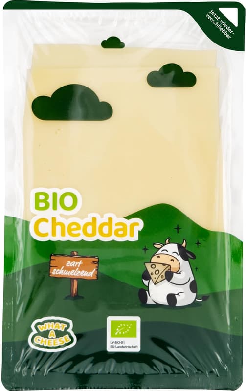 What a Cheese ORGANIC Cheddar slices