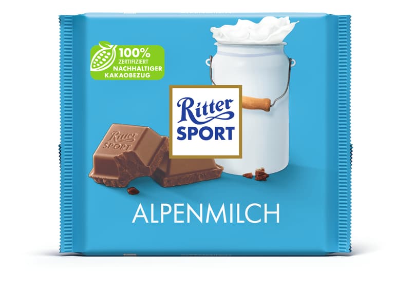 Ritter Sport Alpenmilch Großtafel