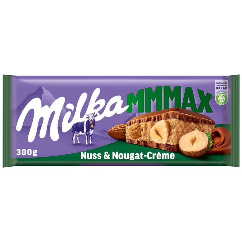 Milka Großtafel Nuss & Nougat Créme