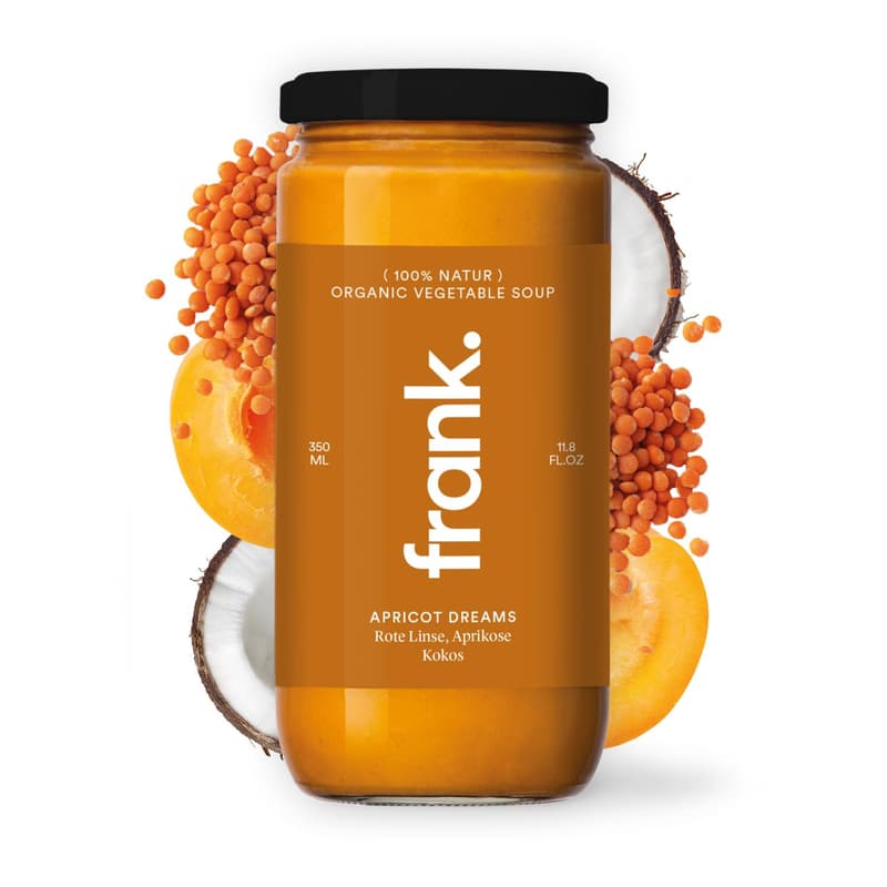 Frank BIO Linsen Suppe APRICOT DREAMS