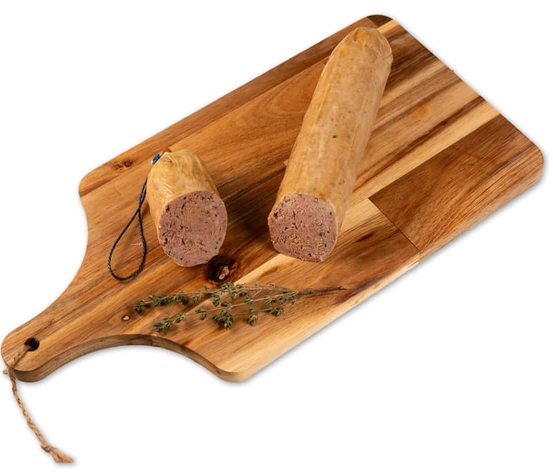 Landfleischerei Schmelzer Wildschweinleberwurst