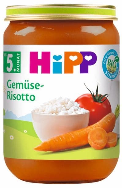 HiPP Bio Gemüse Gemüse-Risotto