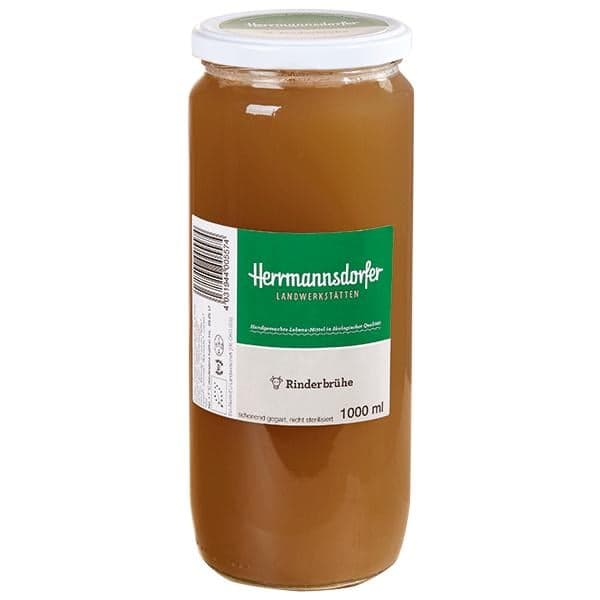 Herrmannsdorfer BIO Rinderbrühe