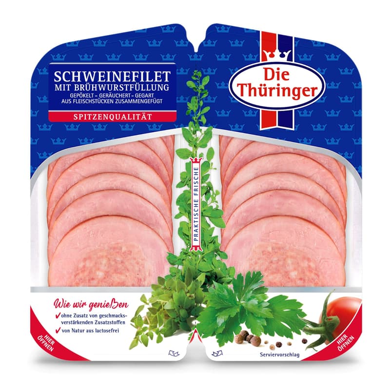 Thüringer Schweinefilet, gefüllt