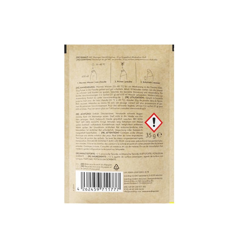 everdrop WC Cleaner Powder