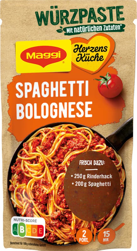 MAGGI Herzensküche Spaghetti Bolognese