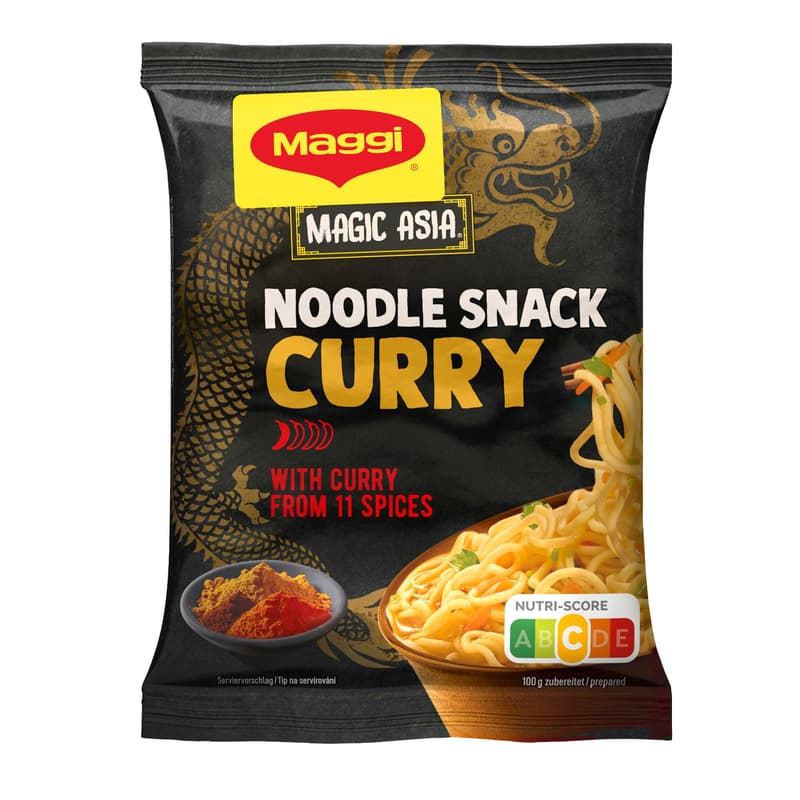 MAGGI Magic Asia Instant Noodle Snacks Curry Taste