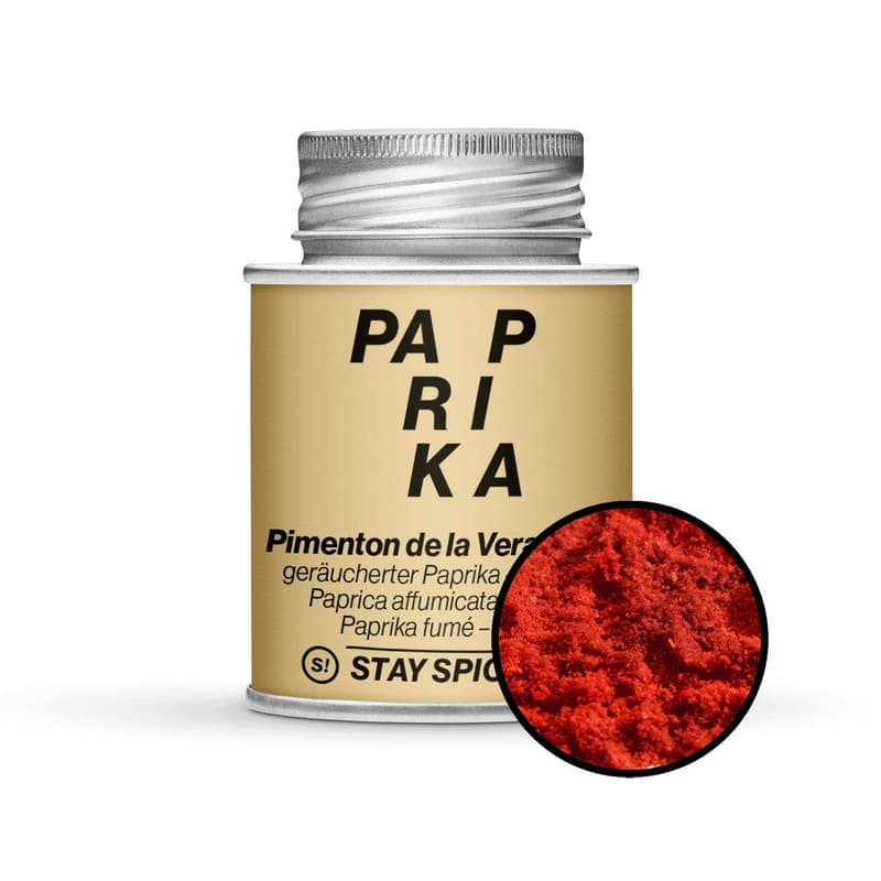 STAY SPICED! Pimenton de la Vera Doux - Paprika geräuchert edelsüß/mild