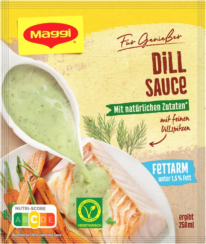 MAGGI Für Genießer Dill Sauce fettarm