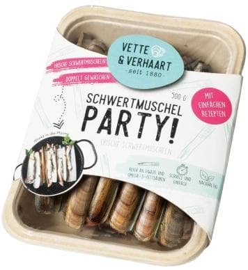 Vette & Verhaart Schwertmuscheln Party 500g