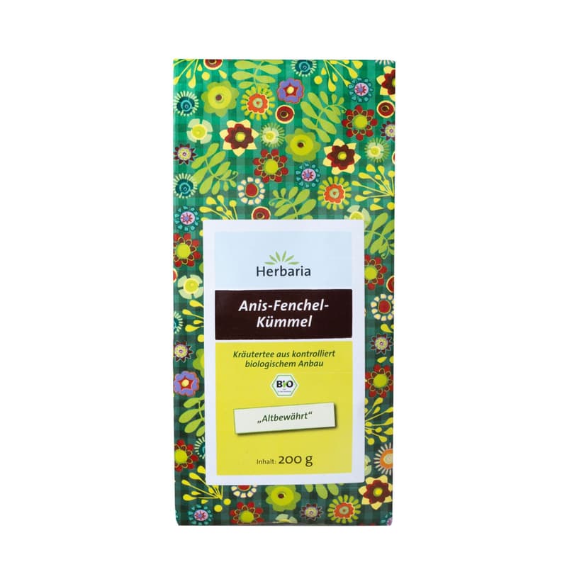 Herbaria Kräuterparadies BIO Anis-Fenchel-Kümmel-Tee