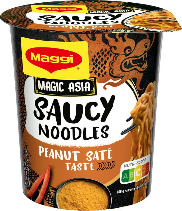 MAGGI Saucy Noodles Peanut Sate