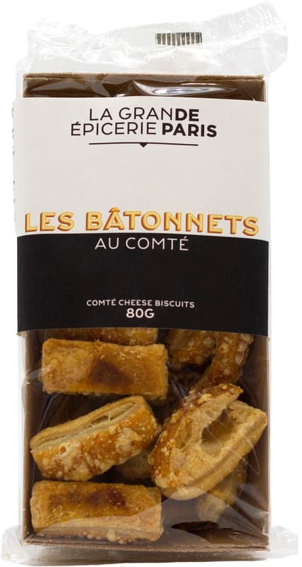  La Grande Epicerie Puff pastry biscuits with Comté cheese