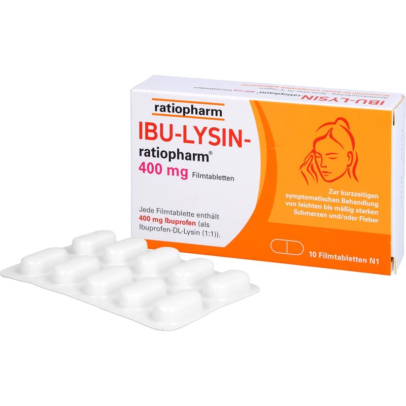 IBU-LYSIN-ratiopharm 400 mg film-coated tablets