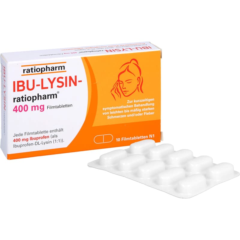 IBU-LYSIN-ratiopharm 400 mg film-coated tablets
