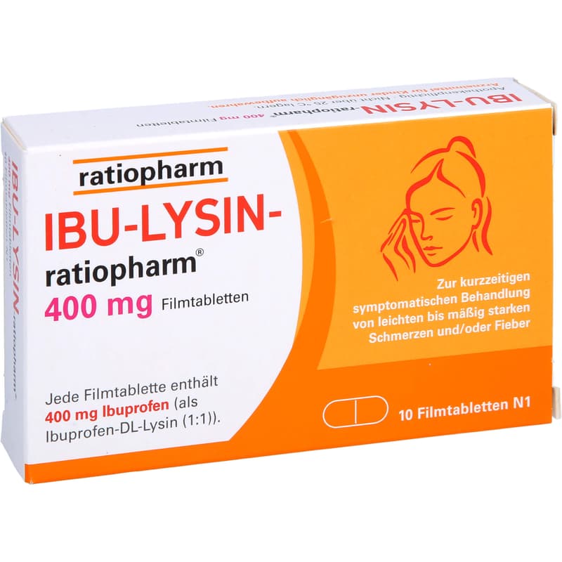 IBU-LYSIN-ratiopharm 400 mg film-coated tablets