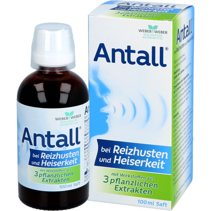 ANTALL bei Reizhusten und Heiserkeit Saft