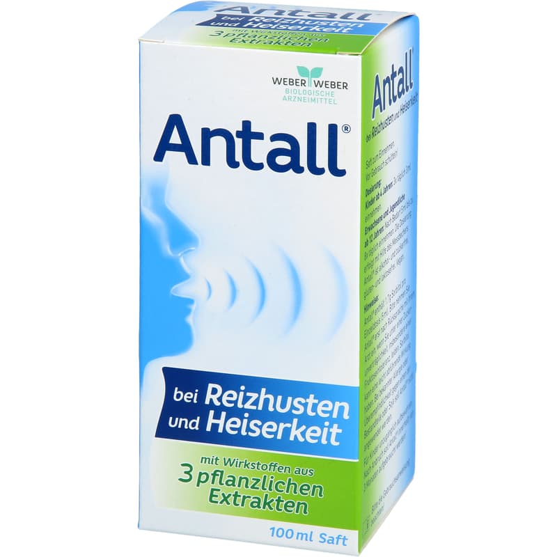 ANTALL bei Reizhusten und Heiserkeit Saft