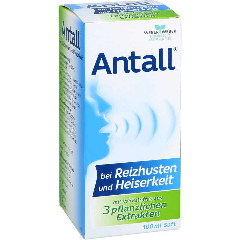 ANTALL bei Reizhusten und Heiserkeit Saft