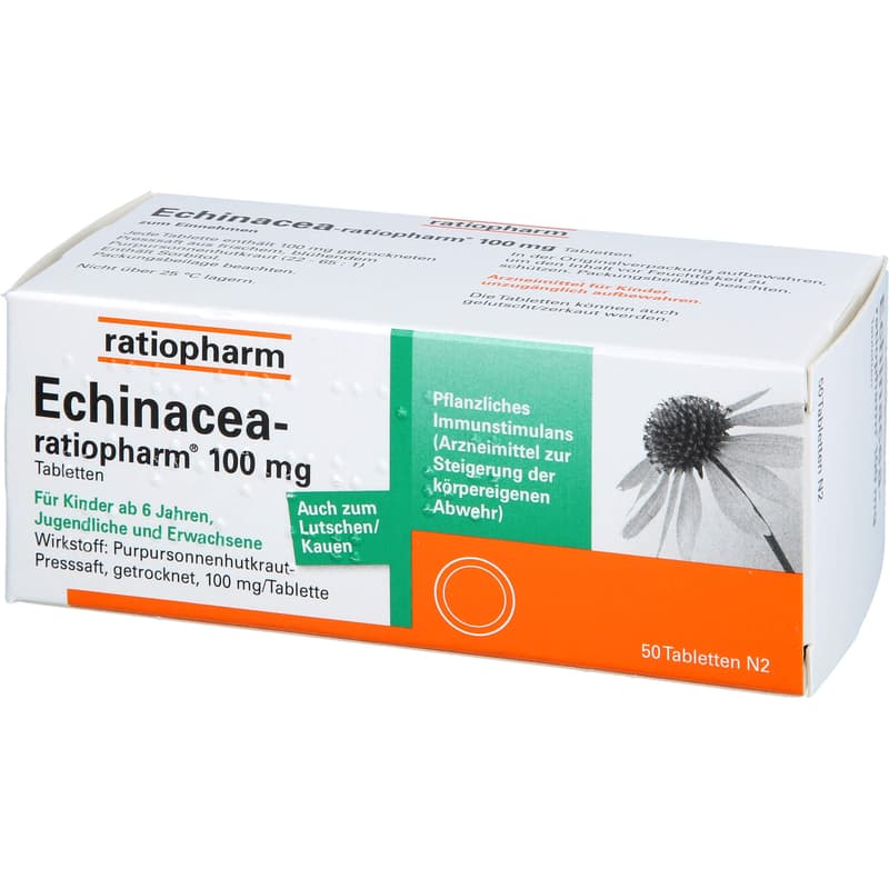 ECHINACEA-RATIOPHARM 100 mg Tabletten