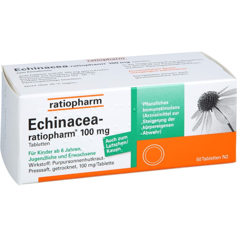 ECHINACEA-RATIOPHARM 100 mg Tabletten