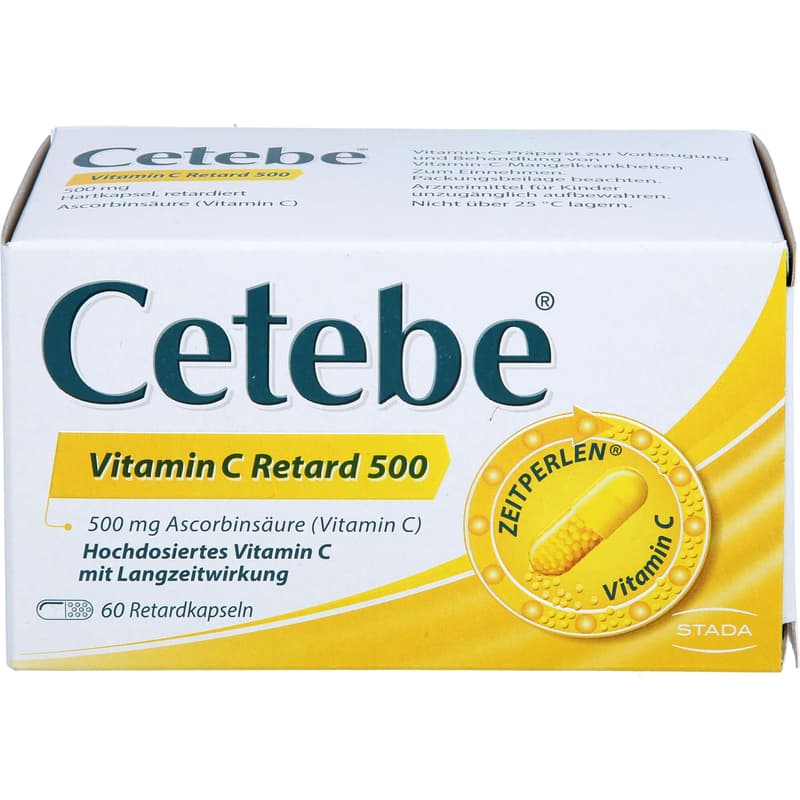 CETEBE Vitamin C Retardkapseln 500 mg
