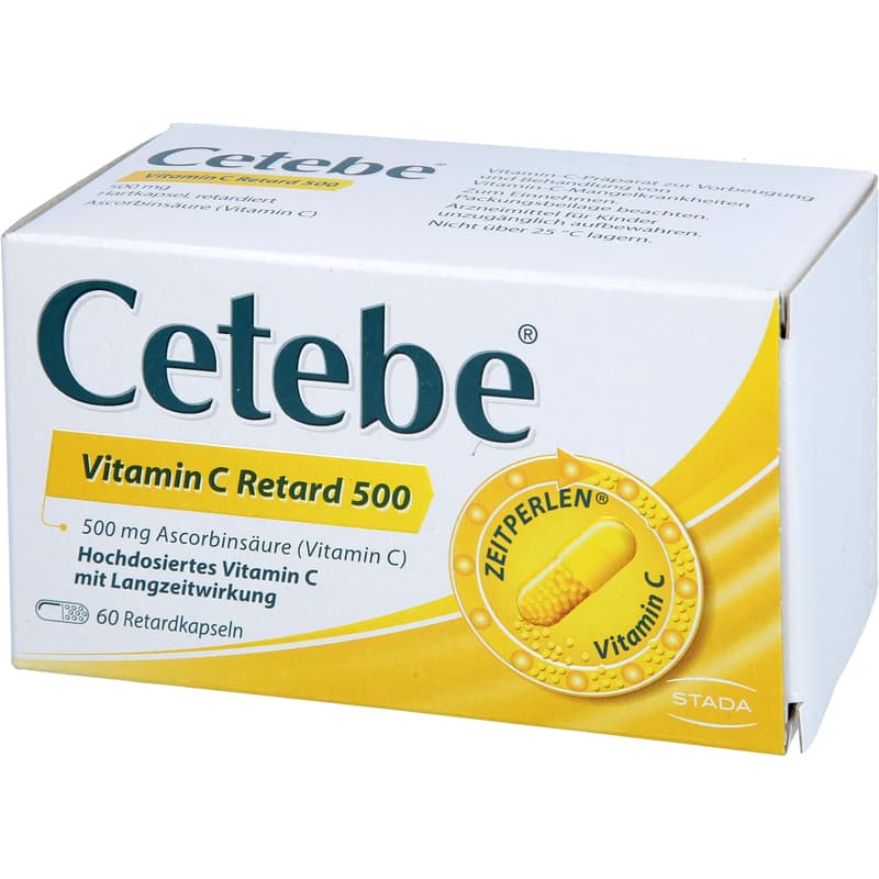 CETEBE Vitamin C Retardkapseln 500 mg