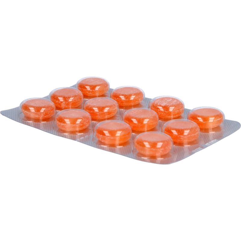 LEMOCIN gegen Halsschmerzen Orangengeschmack Lut.