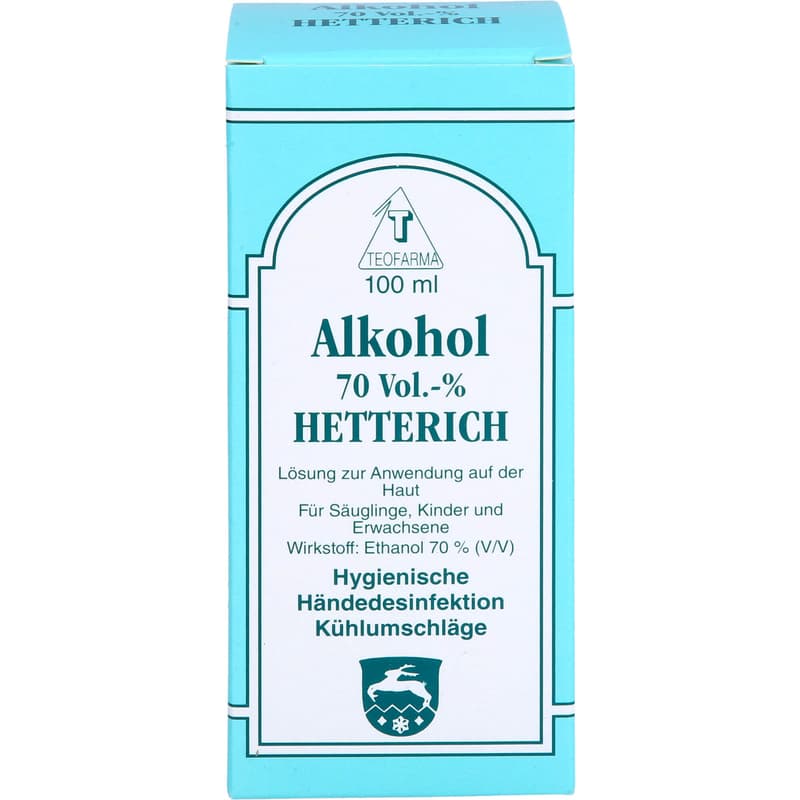 ALKOHOL 70% V/V Hetterich