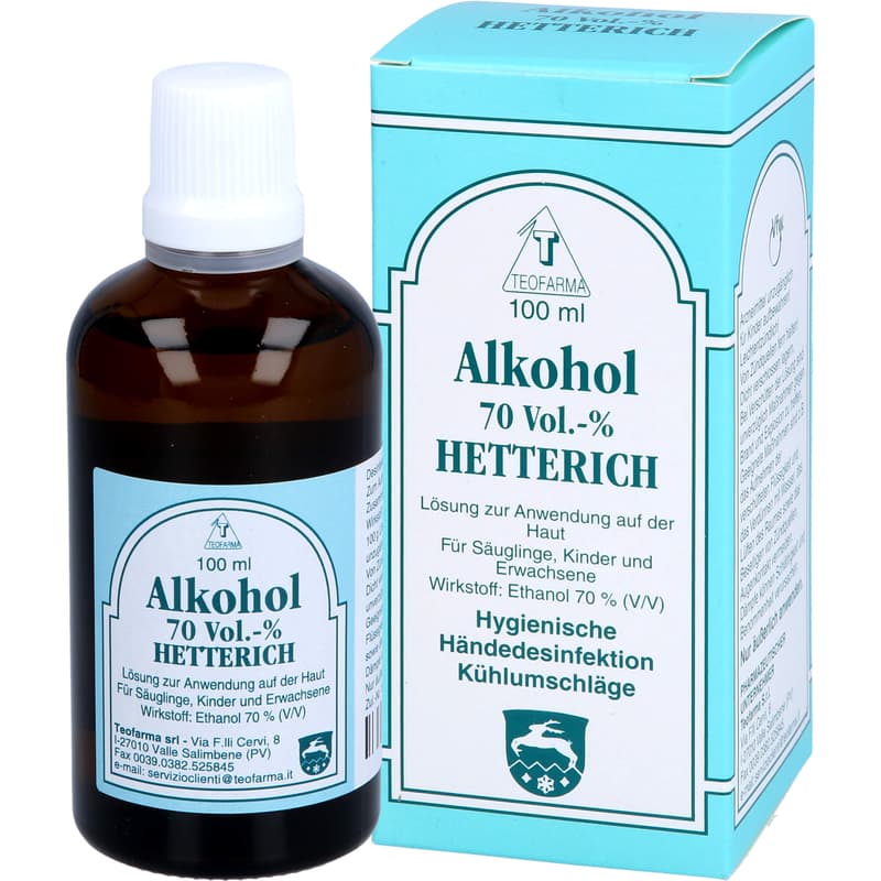 ALKOHOL 70% V/V Hetterich