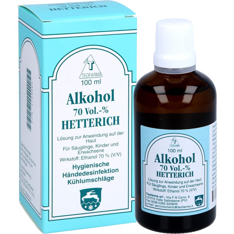 ALKOHOL 70% V/V Hetterich