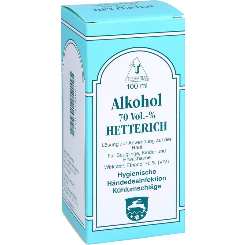 ALKOHOL 70% V/V Hetterich
