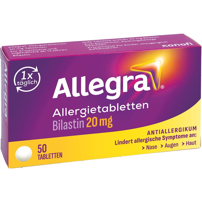 ALLEGRA Allergy Tablets 20 mg Tablets