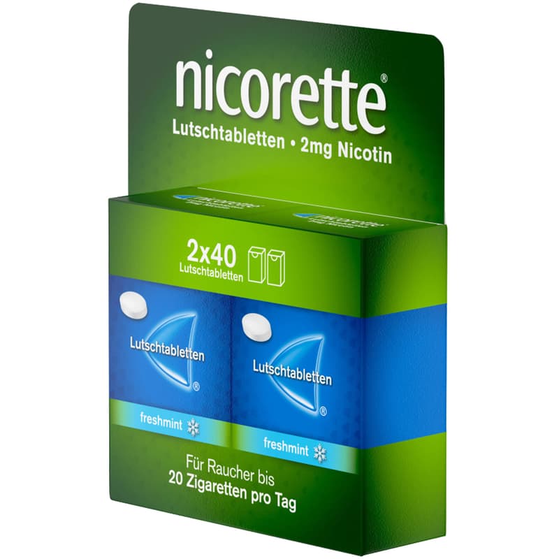NICORETTE freshmint 2 mg compressed lozenges