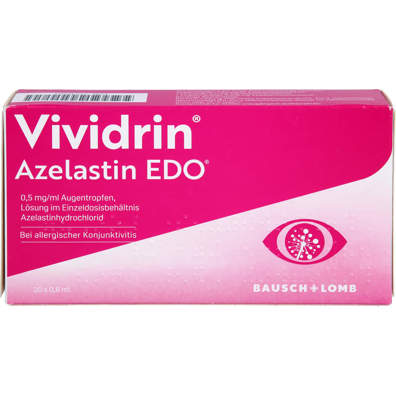 VIVIDRIN Azelastin EDO 0,5 mg/ml Augentr.Lsg.i.EDP