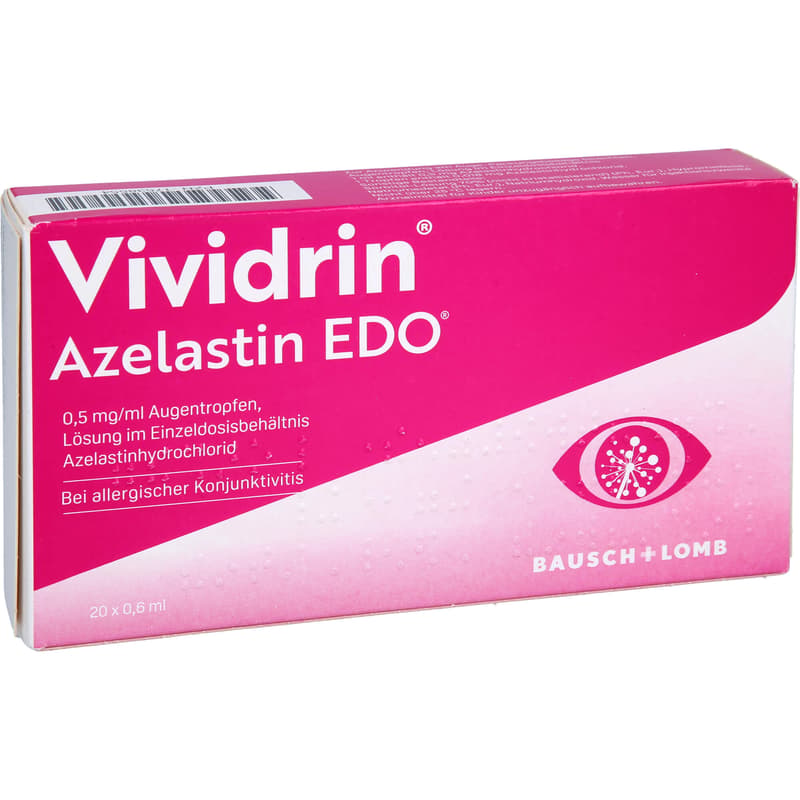 VIVIDRIN Azelastin EDO 0,5 mg/ml Augentr.Lsg.i.EDP
