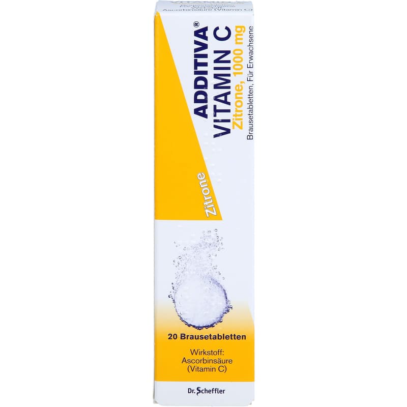 ADDITIVA Vitamin C 1 g Brausetabletten