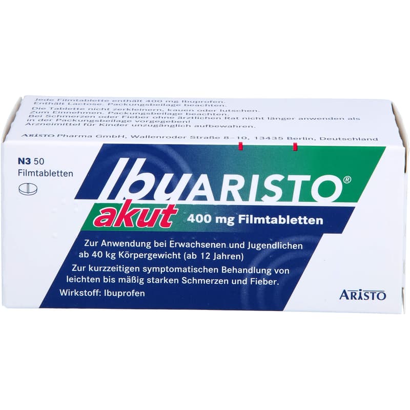 IBUARISTO akut 400 mg Filmtabletten
