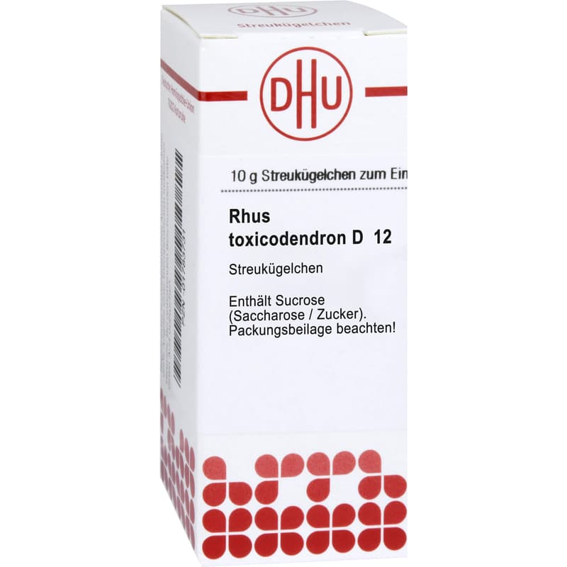 RHUS TOXICODENDRON D 12 Globuli