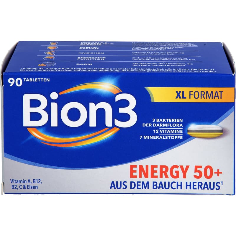 BION3 50+ Energy Tabletten