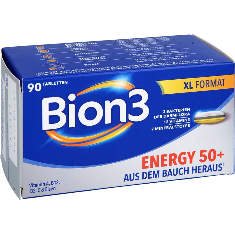 BION3 50+ Energy Tabletten